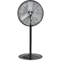 Oscillating Pedestal Fan, Heavy-Duty, 2 Speed, 24" Diameter Les Fournitures Industrielles Méga