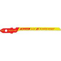Lames pour scie sauteuse Unified Shank, Bim&eacute;tal, 2" lo, 14 dents par pouce Les Fournitures Industrielles Méga