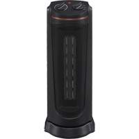 Oscillating Tower Heater, Ceramic, Electric, 5200 BTU/H Les Fournitures Industrielles Méga