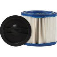 Petit filtre pour aspirateur pour d&eacute;bris secs/humides CleanStream Gore, Cartouche/Hepa, Pour 1 - 6 gal. US Les Fournitures Industrielles Méga