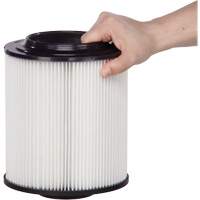Filtre pour aspirateur humide/sec, Filtre pour aspirateur sec/humide, Cartouche Les Fournitures Industrielles Méga