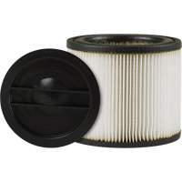 Petit filtre pour aspirateur, Cartouche, Pour 1 - 6 gal. US Les Fournitures Industrielles Méga