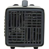 Radiateur portatif m&eacute;tallique datelier avec thermostat, Soufflant, &eacute;lectrique Les Fournitures Industrielles Méga
