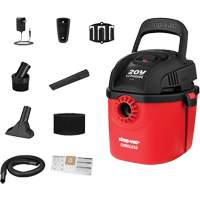 Aspirateur humide/sec sans fil, 20 V, Capacit&eacute; 1 gal. Les Fournitures Industrielles Méga