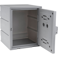 Locker, 15" x 15" x 18", Grey, Assembled Les Fournitures Industrielles Méga