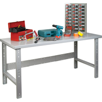 &eacute;tabli pr&eacute;conçu, 72" la x 30" p x 34" h, Capacit&eacute; 2500 lb Les Fournitures Industrielles Méga
