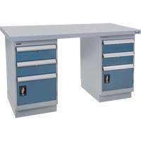 &eacute;tabli pr&eacute;conçu, 72" la x 30" p x 34" h, Capacit&eacute; 2500 lb Les Fournitures Industrielles Méga