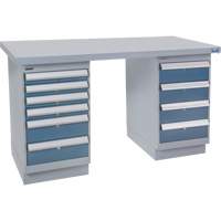 &eacute;tabli pr&eacute;conçu, 60" la x 36" p x 34" h, Capacit&eacute; 2500 lb Les Fournitures Industrielles Méga