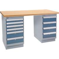 &eacute;tabli pr&eacute;conçu, 72" la x 36" p x 34" h, Capicit&eacute; 2500 lb Les Fournitures Industrielles Méga