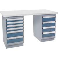 &eacute;tabli pr&eacute;conçu, 72" la x 30" p x 34" h, Capacit&eacute; 2500 lb Les Fournitures Industrielles Méga