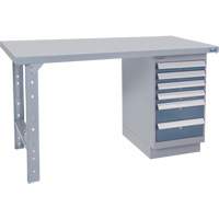 &eacute;tabli pr&eacute;conçu, 72" la x 36" p x 34" h, Capacit&eacute; 2500 lb Les Fournitures Industrielles Méga