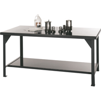 Shop Tables, Steel Surface, 48" W x 30" D x 34" H Les Fournitures Industrielles Méga