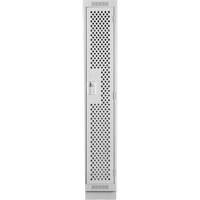 Clean Line Lockers, 12" x 18" x 76", Steel, Grey, Rivet (Assembled), Perforated Les Fournitures Industrielles Méga