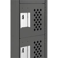 Petit casier perfor&eacute; Clean-Line, 6 niveaux, 15" x 72" x 12", Acier Les Fournitures Industrielles Méga