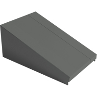 All-Welded Concorde - Heavy-Duty Lockers Sloping Top, 1 Bank, 18" D x 12" W x 6" H, Steel Les Fournitures Industrielles Méga