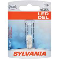 194 Mini-ampoule automobile, DEL, 0,5 W/12,8 W, Blanc Les Fournitures Industrielles Méga