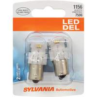1156 Mini-ampoule automobile, DEL, 12,8 W/2,3 W, Blanc Les Fournitures Industrielles Méga