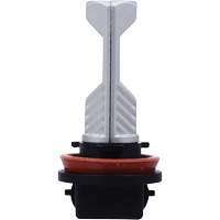 Ampoule pour feu avant H8, DEL, 12,8 W/9 W, Blanc Les Fournitures Industrielles Méga