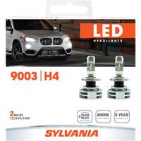 9003 Ampoule pour feu avant, DEL, 12 W/14 W/24 W, Blanc Les Fournitures Industrielles Méga
