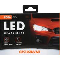 9006 Ampoule pour feu avant, DEL, 13,2 W/17 W, Blanc Les Fournitures Industrielles Méga