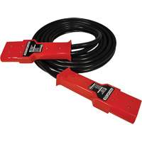 Heavy-Duty Dual Plug-In Cable, 1 AWG, 12' Cable Les Fournitures Industrielles Méga