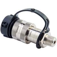 Raccords &agrave; c&ocirc;t&eacute; femelle pour d&eacute;bit &eacute;lev&eacute;, Acier, 3/8", NPTF femelle, 10 000 PSI Les Fournitures Industrielles Méga