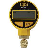 Digital Vacuum Gauge, Micron, Torr & Millibar with Case Les Fournitures Industrielles Méga