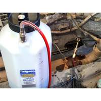 Syst&egrave;me de remplissage de liquide de transmission automatique de 2,5 gallon Les Fournitures Industrielles Méga