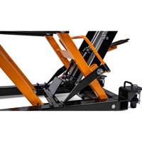 ATV and Motorcycle Jack, 0.75 Ton(s) Capacity, 4-2/3" Lowered, 14-1/2" Raised, Manual Hydraulic Les Fournitures Industrielles Méga