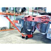 2-Stage Jack, 22 Ton(s)/44 Ton(s), Air Hydraulic Les Fournitures Industrielles Méga