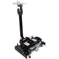 Cric de service de plancher, 14 tonne(s) Capacit&eacute;, 8-1/4" Abaiss&eacute;e, 20" &eacute;lev&eacute;e, Air comprim&eacute;/hydraulique Les Fournitures Industrielles Méga