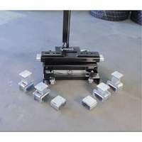 Cric de levage dextr&eacute;mit&eacute; par pare-chocs, Capacit&eacute; de 12 tonne(s), 8" - 15-3/4" h Les Fournitures Industrielles Méga