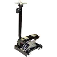 Cric de service de plancher, 12 tonne(s) Capacit&eacute;, 7-1/2" Abaiss&eacute;e, 15-3/4" &eacute;lev&eacute;e, Air comprim&eacute;/hydraulique Les Fournitures Industrielles Méga