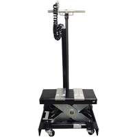 Cric de service de plancher &agrave; profil bas, 12 tonne(s) Capacit&eacute;, 7-1/2" Abaiss&eacute;e, 15" &eacute;lev&eacute;e, Air comprim&eacute;/hydraulique Les Fournitures Industrielles Méga