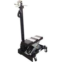 Cric de service de plancher &agrave; profil bas, 12 tonne(s) Capacit&eacute;, 7-1/2" Abaiss&eacute;e, 15" &eacute;lev&eacute;e, Air comprim&eacute;/hydraulique Les Fournitures Industrielles Méga