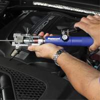Jeu d'outils &agrave; &eacute;vaser hydraulique universel avec manche bleu & jeu d'adaptateurs Les Fournitures Industrielles Méga