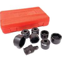 8 Pc. Extra-Low-Profile Oil Filter Socket Set Les Fournitures Industrielles Méga