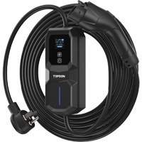 Fiche NEMA 6-50 portable PulseQ AC, 32 A, Niveau 2 CA, Connecteur Type 1 (SAE J1772) Les Fournitures Industrielles Méga