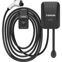 Chargeur r&eacute;sidentiel PulseQ AC pour VE avec mode identification par radiofr&eacute;quence (RFID), 40 A, Niveau 2 CA, Connecteur Type 1 (SAE J1772) Les Fournitures Industrielles Méga