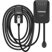 Chargeur r&eacute;sidentiel PulseQ AC pour VE avec mode identification par radiofr&eacute;quence (RFID), 40 A, Niveau 2 CA, Connecteur Type 1 (SAE J1772) Les Fournitures Industrielles Méga