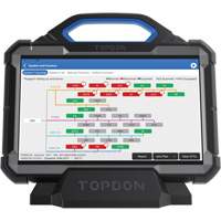 Outil de diagnostic Phoenix Max de niveau &eacute;quipement original de 13,3" avec station daccueil et oscilloscope &agrave; 4 voies Les Fournitures Industrielles Méga