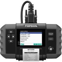 Testeur de batterie 12?V et de syst&egrave;mes 12?V/24?V BT600 avec imprimante int&eacute;gr&eacute;e Les Fournitures Industrielles Méga