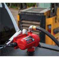 Pompe de transfert de carburant 12 V CC avec pistolet Les Fournitures Industrielles Méga