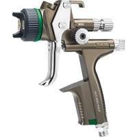 Pistolet de peinture de premi&egrave;re qualit&eacute; pour la peinture automobile X 5500 HVLP 1,3 I RPS D, Entr&eacute;e d'air 1/4" NPT, 15,19 pi³/min, Capacit&eacute; 0,6 L/0,9 L, 0,17 psi Les Fournitures Industrielles Méga