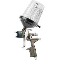 Pistolet de peinture de premi&egrave;re qualit&eacute; pour la peinture automobile X 5500 HVLP 1,3 I RPS D, Entr&eacute;e d'air 1/4" NPT, 15,19 pi³/min, Capacit&eacute; 0,6 L/0,9 L, 0,17 psi Les Fournitures Industrielles Méga