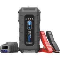 D&eacute;marreur d'appoint, survolteur, banque d'alimentation et lampe de poche JumpSurge1500 Les Fournitures Industrielles Méga