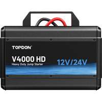 V4000 HD 12V/24V 4000A Jump Starter Les Fournitures Industrielles Méga