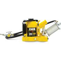 Cric bouteille de s&eacute;rie Pro "Shorty", 20 tonne(s), Air comprim&eacute;/hydraulique, 12-5/8" Hauteur &eacute;lev&eacute;e Les Fournitures Industrielles Méga