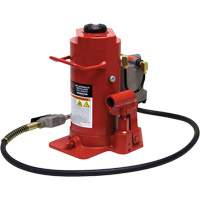 Cric-bouteille hydraulique de hauteur standard, 20 tonne(s), Air comprim&eacute;/hydraulique, 20-1/2" Hauteur &eacute;lev&eacute;e Les Fournitures Industrielles Méga