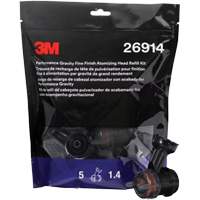 Performance Gravity Fine Finish Atomizing Head - Orange Les Fournitures Industrielles Méga